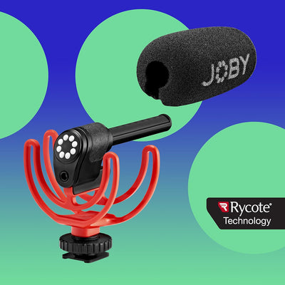 JOBY Creator Studio Complete Kit, Stativ in Voller Grösse mit Smartphone-Klemme, 12' Ringlicht, Wavo