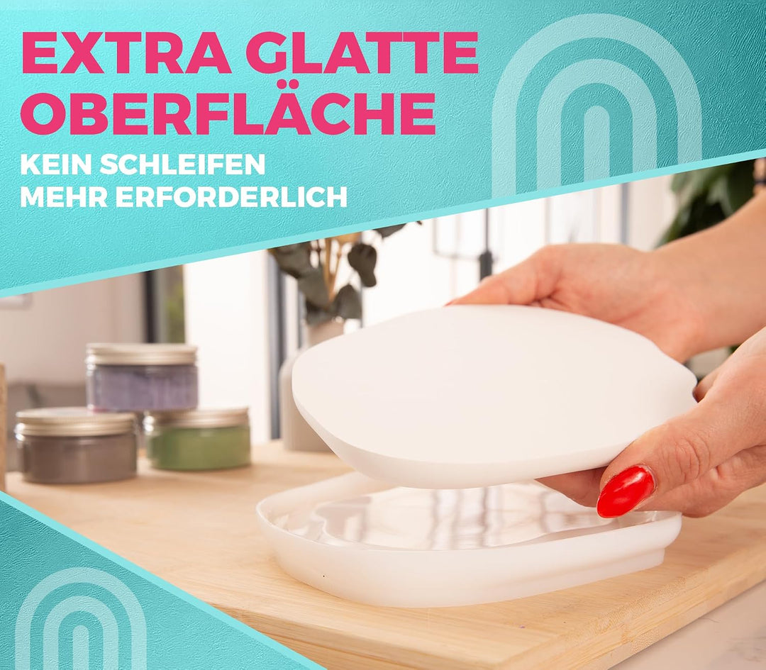 Keracraft Giesspulver weiss 4,5kg - Reliefgiesspulver weiss für kreative Projekte 4,50kg (1er Pack),
