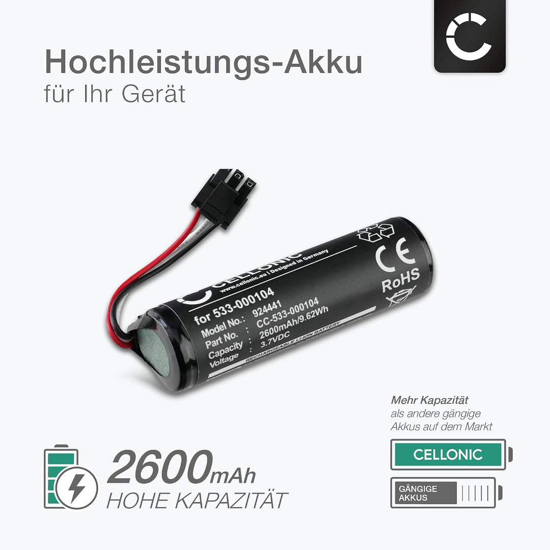 CELLONIC 1x Akku kompatibel mit Logitech ConferenceCam Connect