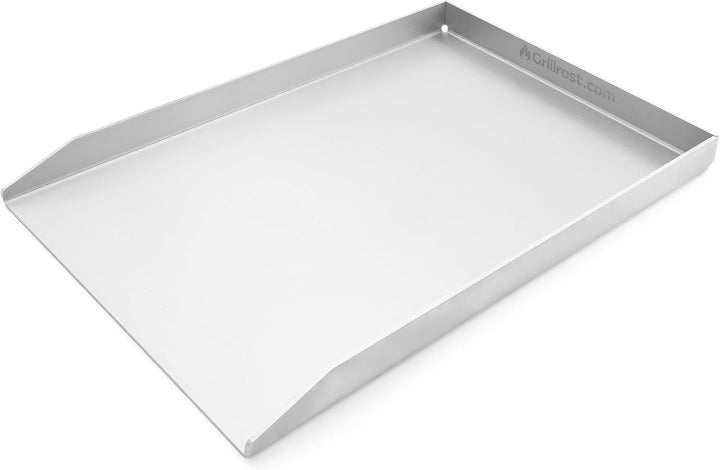 Edelstahl Grillplatte | Plancha 48x34cm - passend für Genesis II &amp; Broil King Imperial/Regal | 4mm M