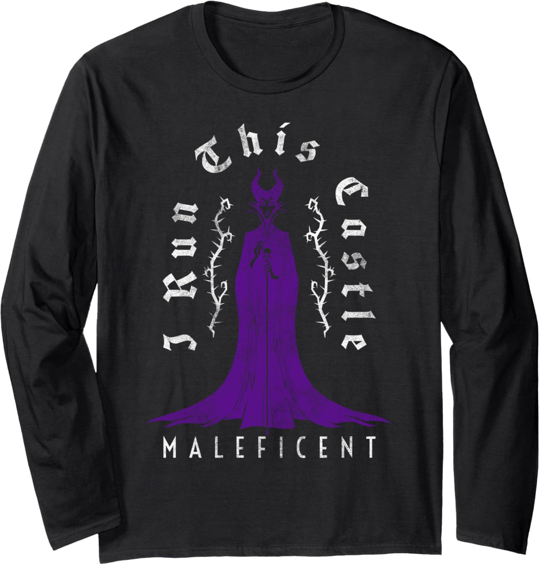 Disney Villains Muttertag Maleficent I Run This Castle Langarmshirt