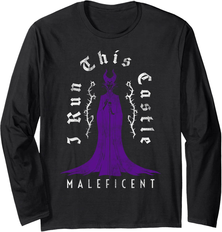 Disney Villains Muttertag Maleficent I Run This Castle Langarmshirt