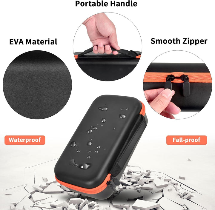Tragetasche für kabelloses Mikrofon, kompatibel mit JBL Wireless Dual-Mikrofonsystem, Tasche für Han