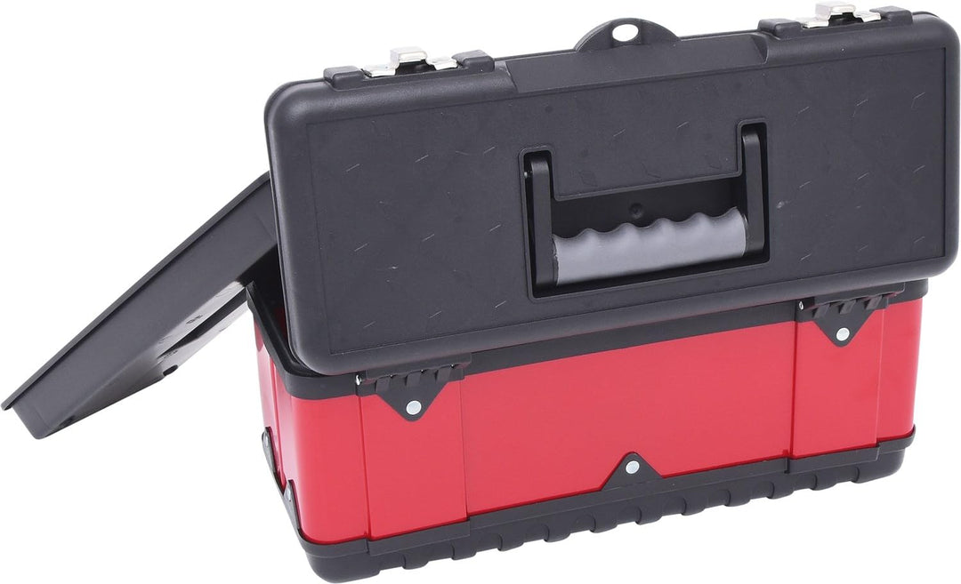 KS Tools 850.0355 Kunststoff-Stahlblech-Werkzeugkiste, 395x180x170mm