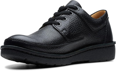 Clarks Herren NATURE II Oxford-Schuh Derby 39.5 EU Schwarz, 39.5 EU Schwarz