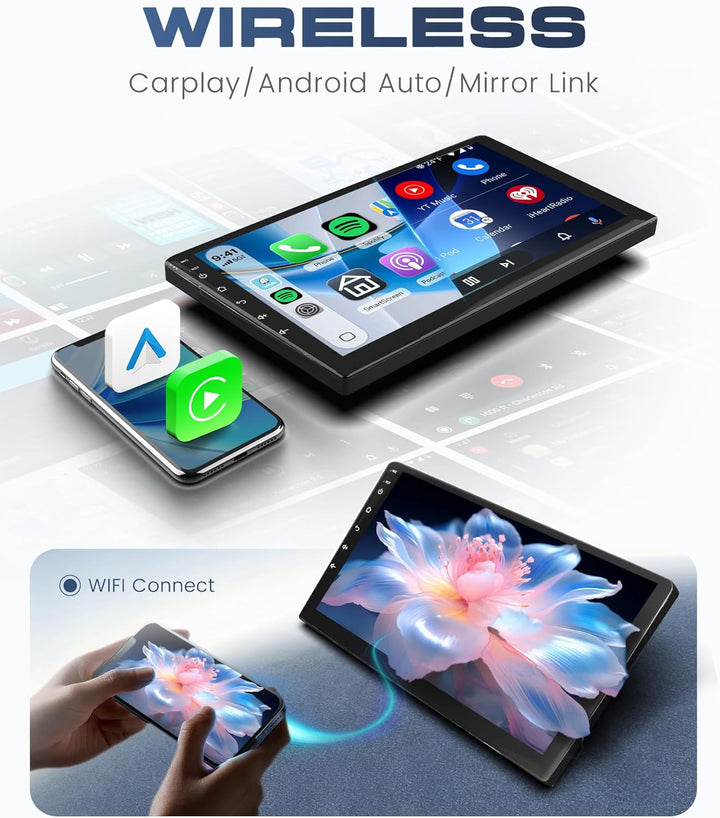 Rimoody 8 Core 6G+128G Autoradio für Peugeot 207 2006-2015 Carplay Wireless 9" Radio Auto Android 15