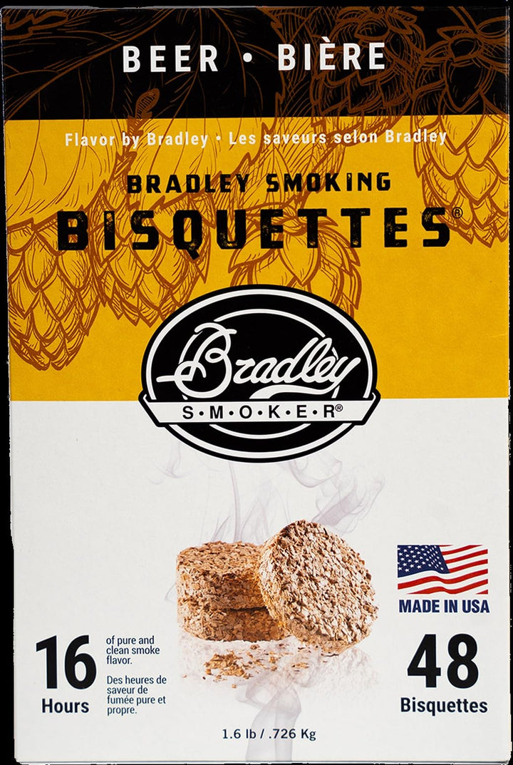 Bradley Smoker Bier Geschmack bisquette (48 Stück) Einheitsgrösse 4015282-SSI, Einheitsgröß