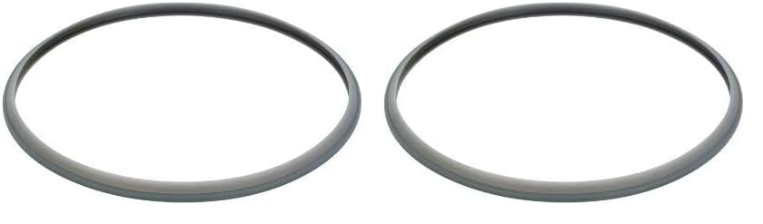 GSW 671330 Junior Dichtungsring 18cm, Silikon, Grau, 26 x 30 x 1,7 cm (Packung mit 2) Grau 26 x 30 x