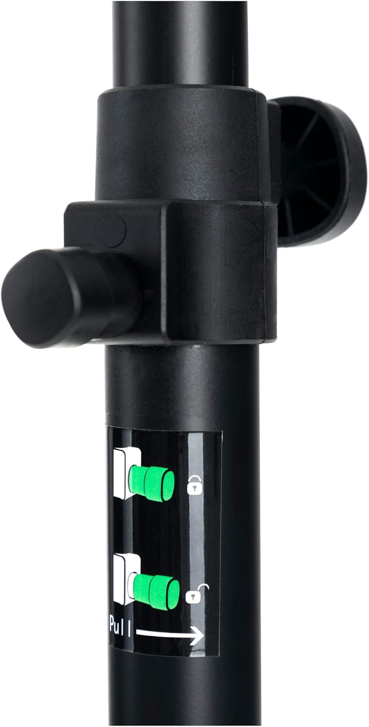 Pronomic SPS-2A Boxenstativ Alu - PA Lautsprecherständer aus Aluminium - Boxenständer mit federgelag