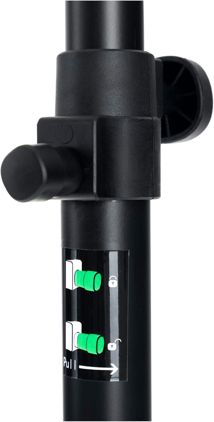 Pronomic SPS-2A Boxenstativ Alu - PA Lautsprecherständer aus Aluminium - Boxenständer mit federgelag