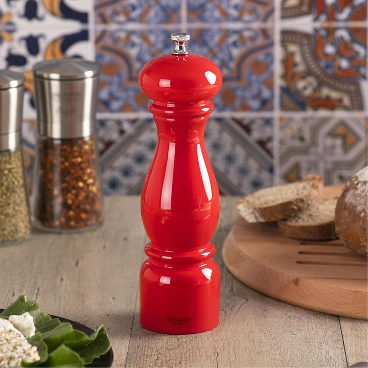 Bisetti 6250LRL Pfeffermühle, Buche, 22 cm, Rot