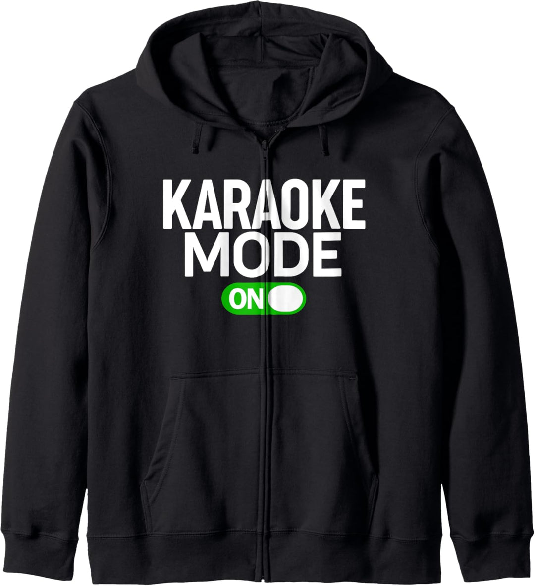 Karaoke Mode On funny Karaoke Kapuzenjacke