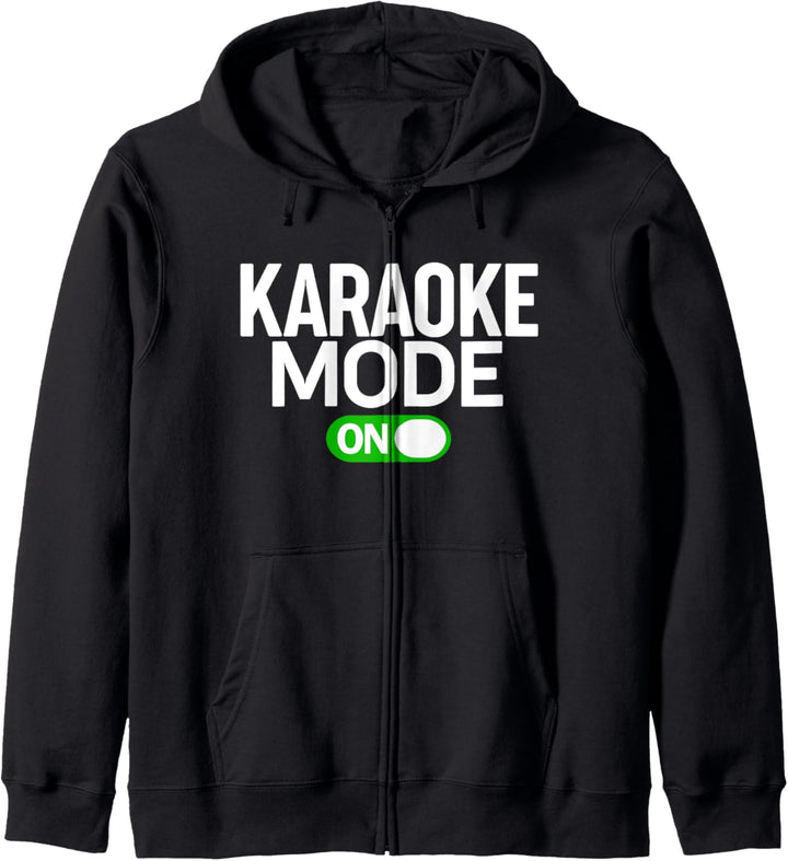 Karaoke Mode On funny Karaoke Kapuzenjacke