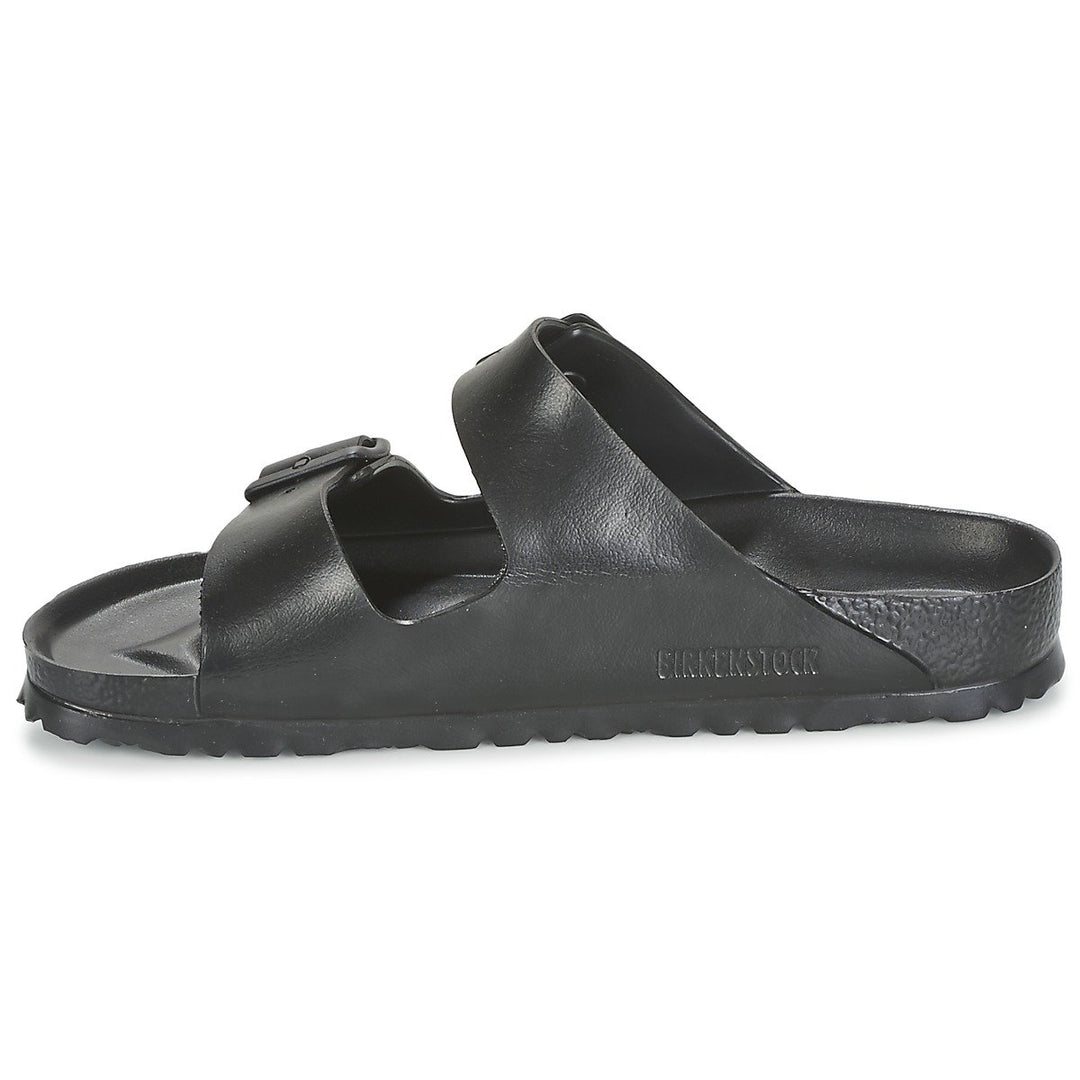 BIRKENSTOCK Herren Arizona Geöltes Leder Weit Pantoletten, 36 EU Schmal Schwarz