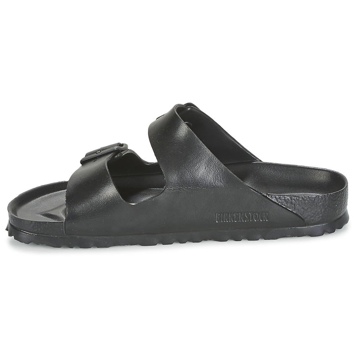 BIRKENSTOCK Herren Arizona Geöltes Leder Weit Pantoletten, 36 EU Schmal Schwarz