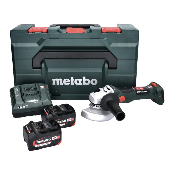 Metabo W 18 LT BL 11-125 613052510 Akku-Winkelschleifer 125mm 18V 4.0Ah