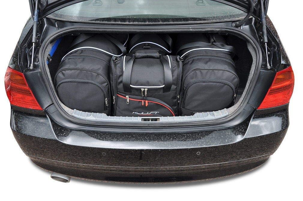 KJUST Dedizierte Reisetaschen 4 stk kompatibel mit BMW 3 LIMOUSINE E90 2004-2013