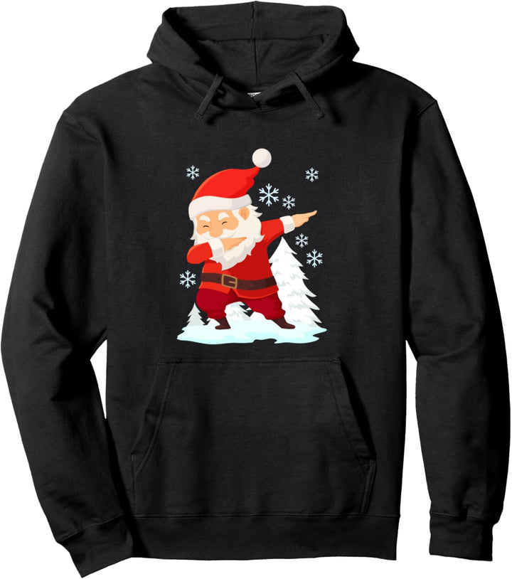 Den Weihnachtsmann abtupfen Lustige Weihnachten Pullover Hoodie