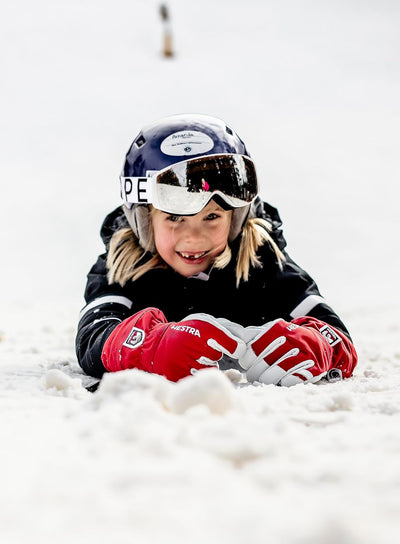HESTRA Army Leather Heli Ski Jr. - 5 Finger, 5