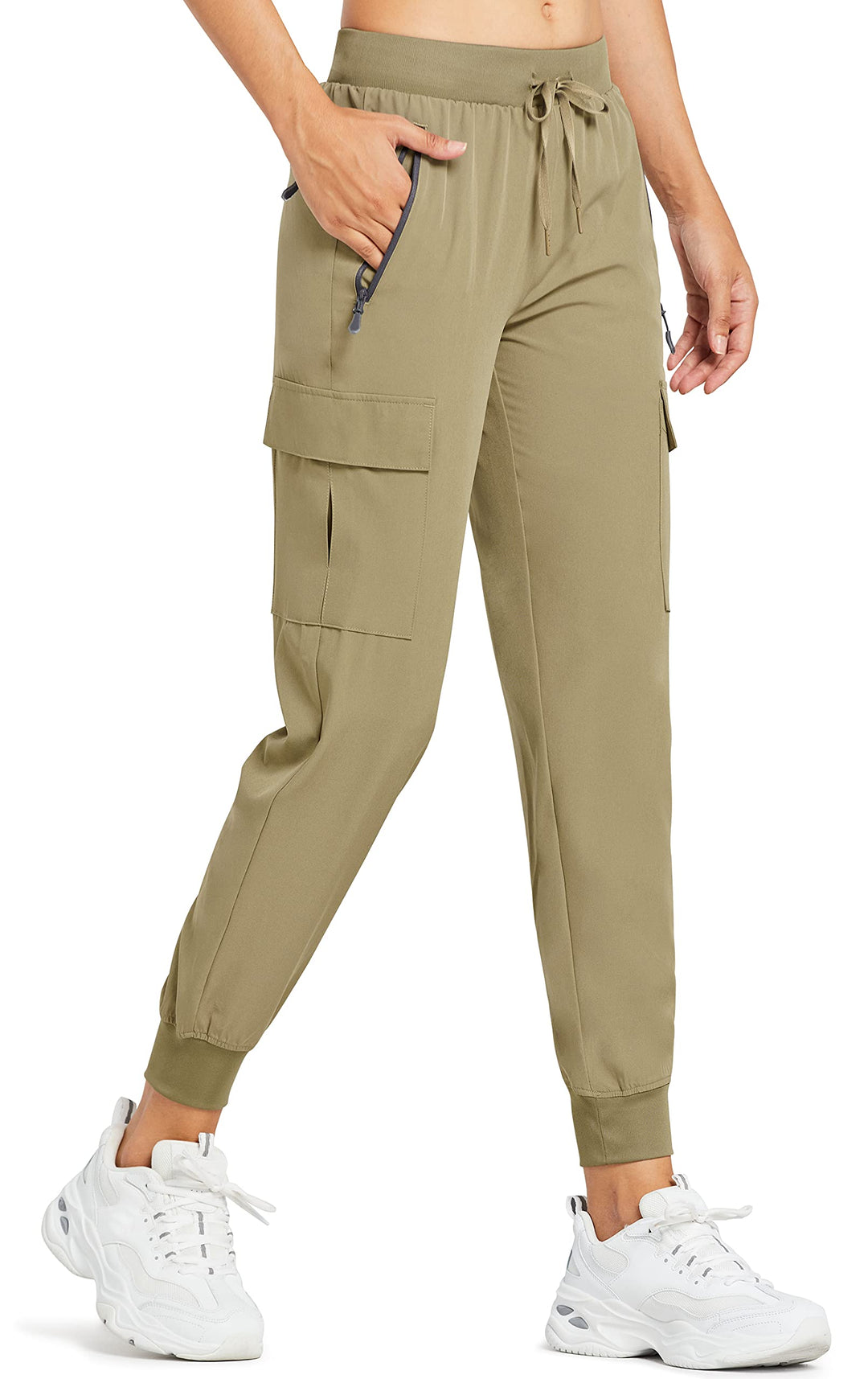 Cargohose Jogginghose Damen Wanderhose Leichte Schnelltrocknende Trekkinghose Outdoorhose Stretch Ar