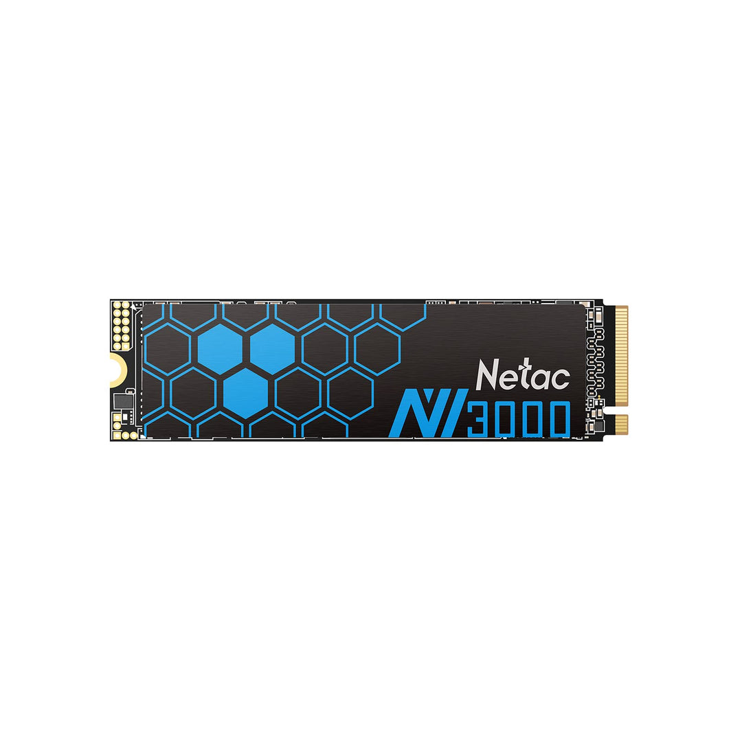 Netac M.2 SSD 250GB Intern - NVMe SSD - PCIE 3.0 M.2 2280 3300 MB/S für PC und Laptop, 3D Nand Schwa