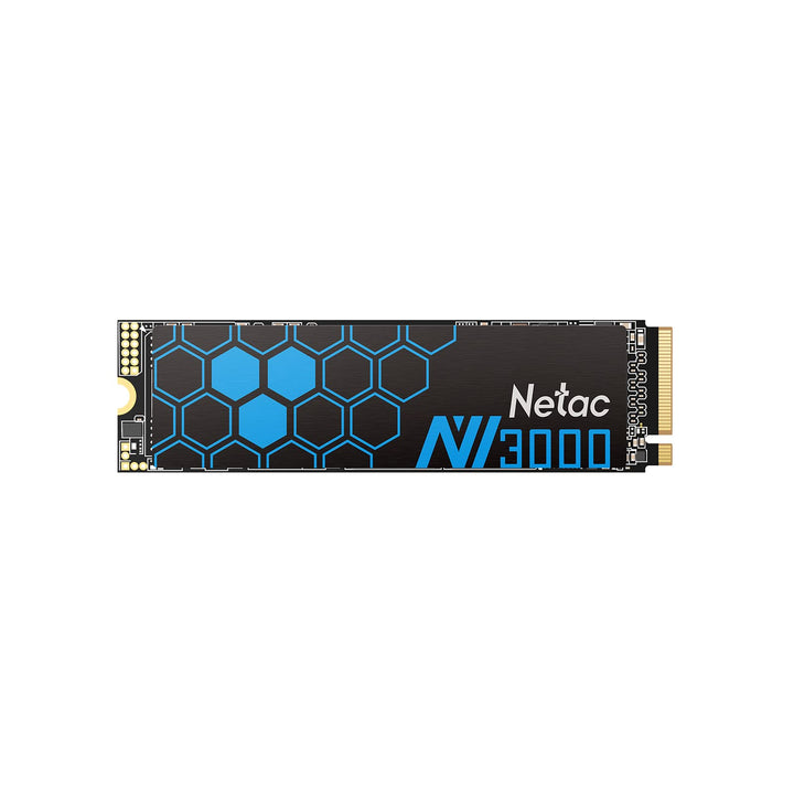 Netac M.2 SSD 250GB Intern - NVMe SSD - PCIE 3.0 M.2 2280 3300 MB/S für PC und Laptop, 3D Nand Schwa