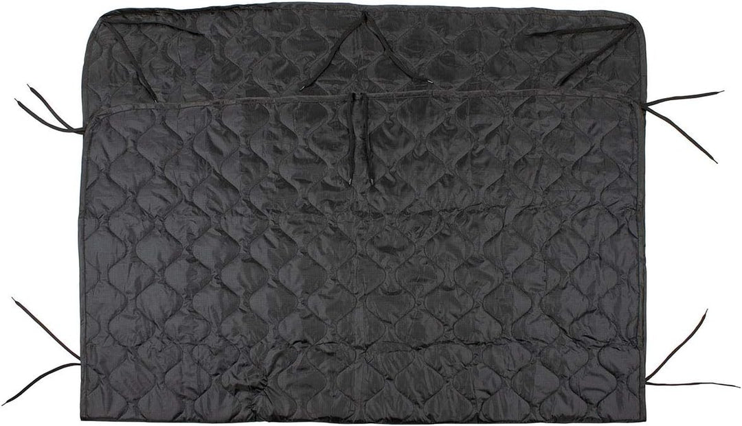 MFH Poncho Liner, (Steppdecke) Schwarz, Schwarz