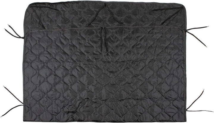 MFH Poncho Liner, (Steppdecke) Schwarz, Schwarz