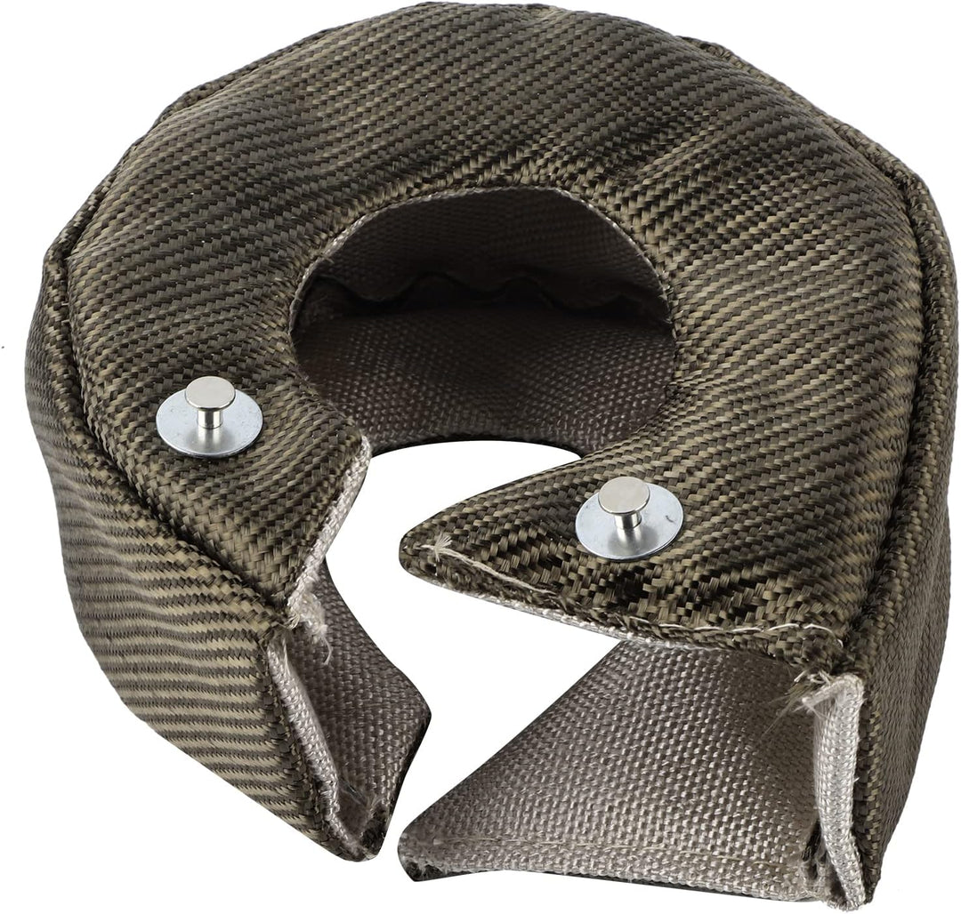 Turboladerabdeckung, Turbo Hitzeschilder, Single Titanium Turbo Heat Shield Blanket Barrier Turbolad