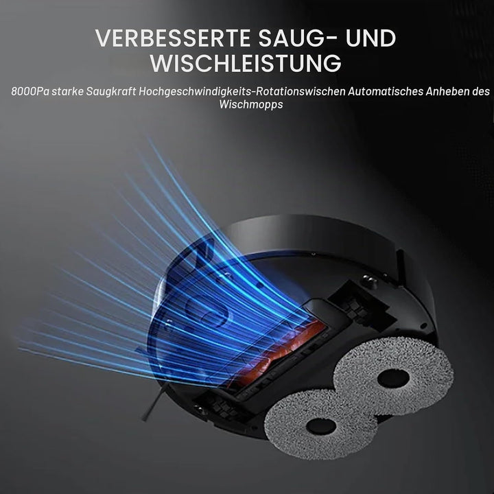 XIAOMI Robot Vacuum X20 Max Vacuum Cleaner with Wiping Function &amp; All-in-One Station (8000Pa Suction