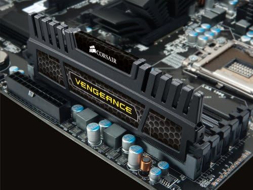 Corsair CMZ8GX3M1A1600C9 Vengeance 8GB Arbeitsspeicher ((1x8GB) DDR3 1600 Mhz CL9 XMP) schwarz Schwa