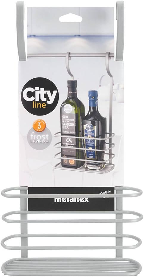 Metaltex 350716141 City Line Flaschenhalter, 20 x 12 x 38 cm