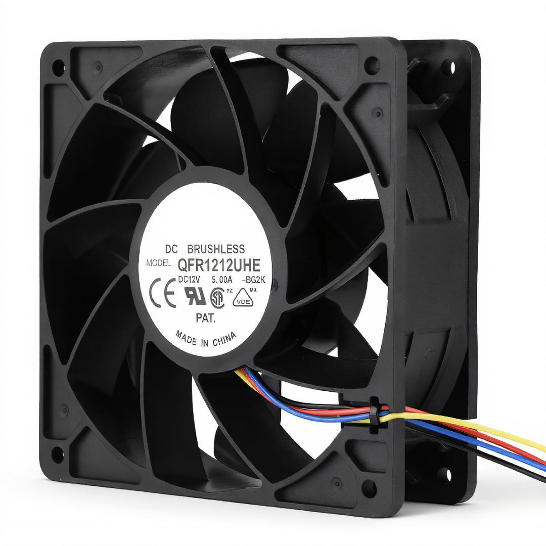 Richer-R Antminer Lüfter Kühler, Universal 12V 5A Computer Lüfter 7500 RPM Windkühlung 280,38 CFM Wi