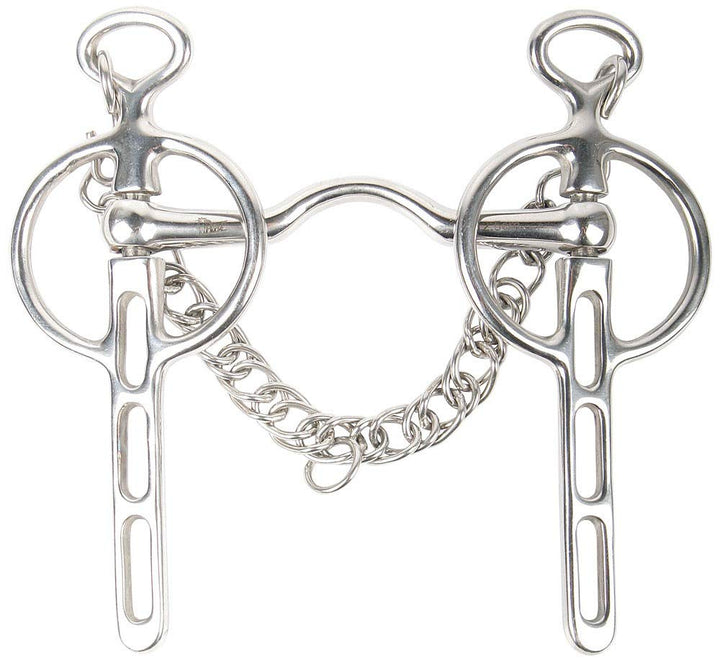 Harry´s Horse Liverpoolkandare Zungenbügel 3 Schlüssellöcher 15mm, Grösse:12.5, M