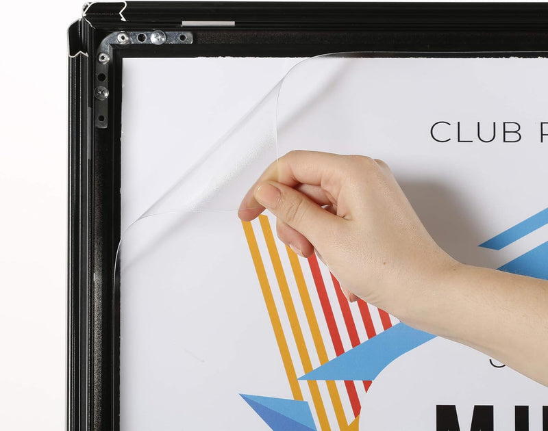 DISPLAY SALES Kundenstopper DIN A1 | Gehweg Aufsteller mit 32mm Profil in schwarz | Preisschilder Au