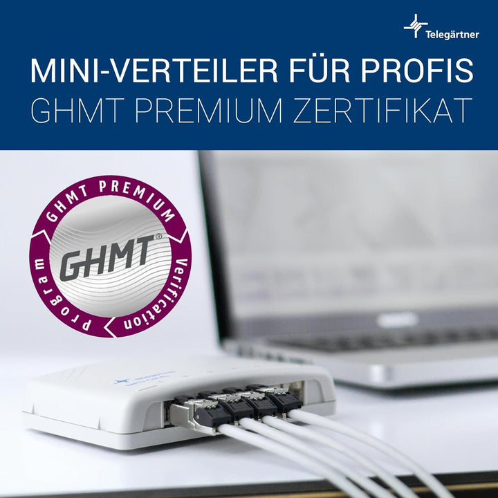 TELEGÄRTNER J02021A0051 Mini Verteiler geschirmt 6xR 100006988