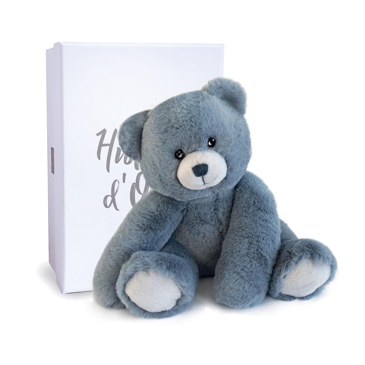 Histoire d'ours Ours Oscar – Blue Jean 25 cm HO3024 Blau klein Blau 25 cm (1er Pack), Blau 25 cm (1e
