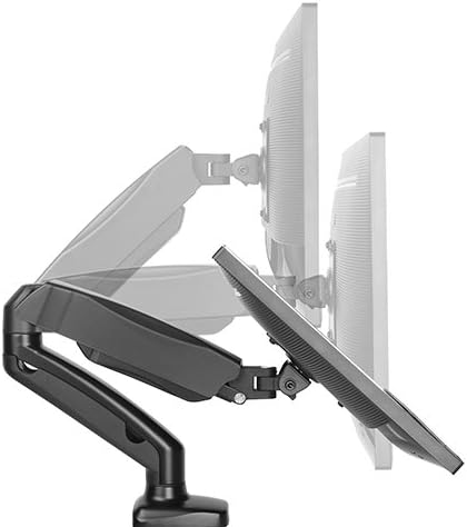 HALTERUNGSPROFI Monitor Tischhalterung mit Gasdruckfeder für LED LCD Monitore bis 32 Zoll VESA 75x75