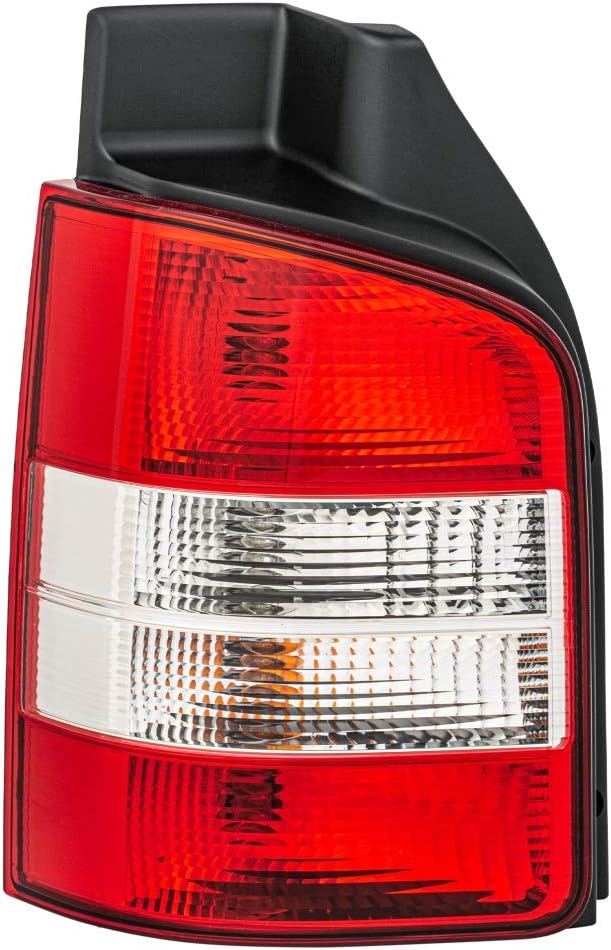 HELLA 2SK 008 579-211 Heckleuchte - Glühlampe - glasklar/rot - links - für u.a. VW T5 Box (7Ha, 7Hh,
