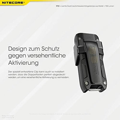 Nitecore Tip SE aufladbare Schlüsselanhängerlampe 700 Lumen Unbekannt, Unbekannt