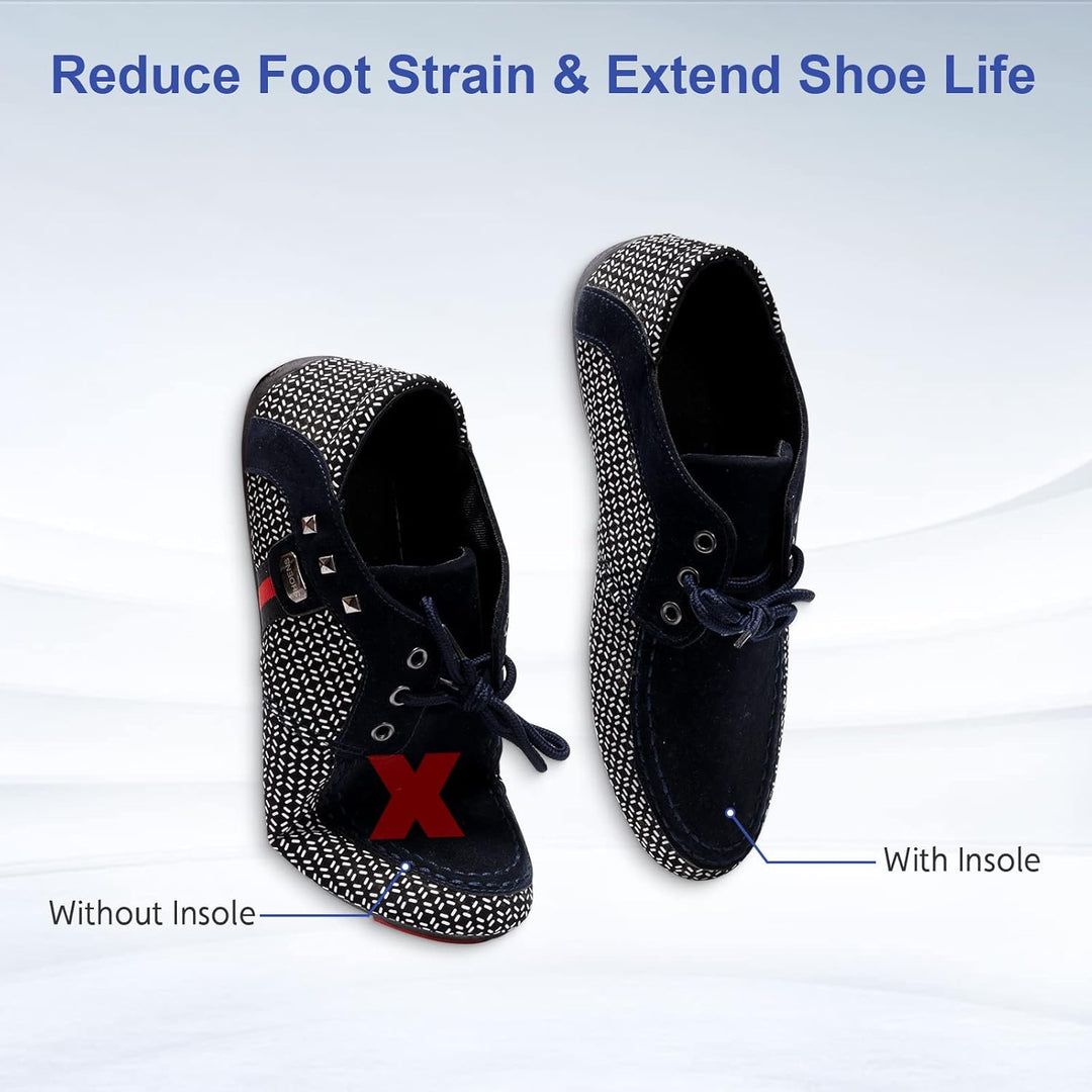 Kohlefaser-Einlegesohle 1 Paar, FAKILO Kohlefaser-Einlegesohlen Schuheinlagen für Damen Herren, star