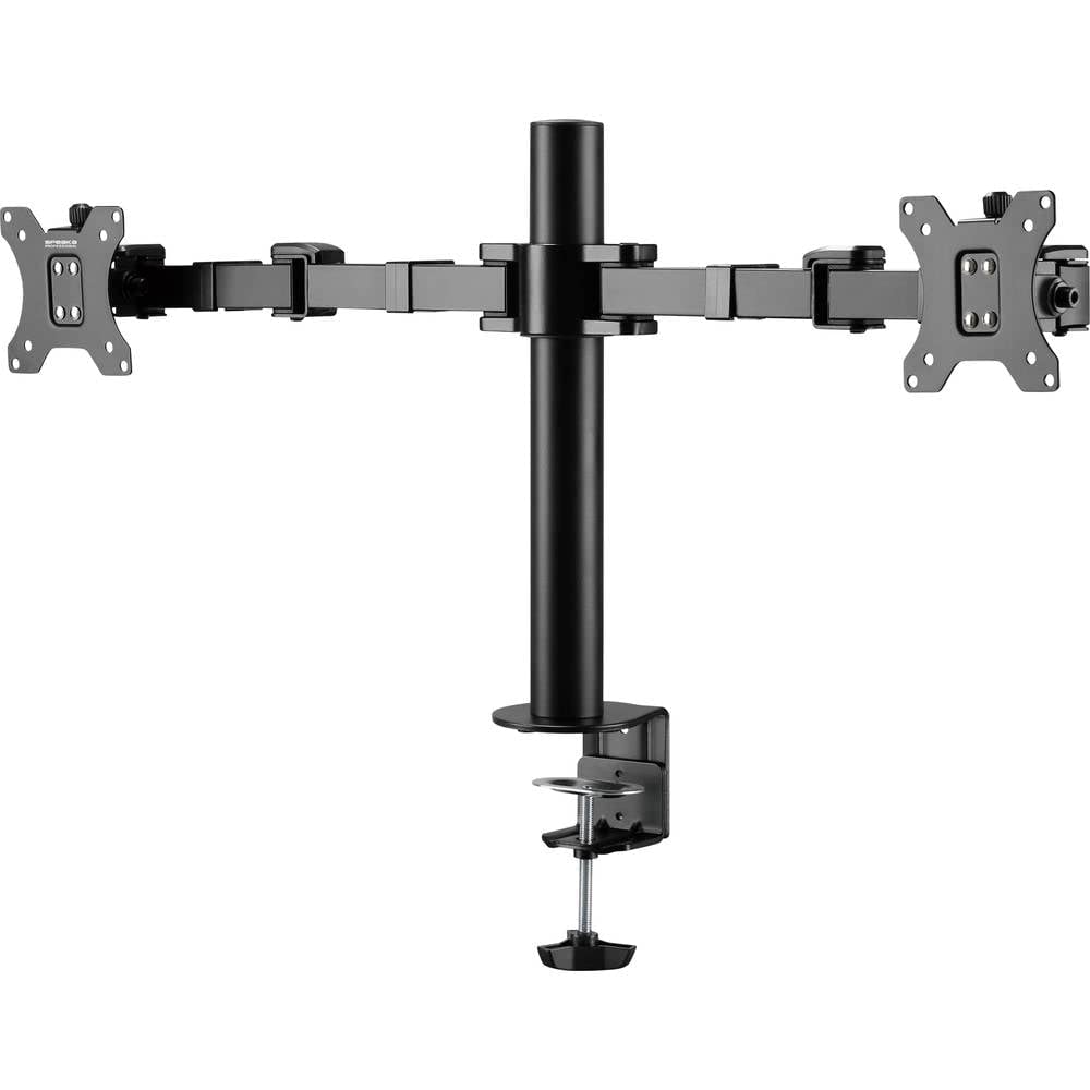 SpeaKa Professional Monitorhalterung SP-MM-220 2 Display(s) 43,2 cm (17) - 81,3 cm (32) Schwarz Höhe