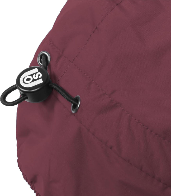 normani Regenmütze Cap verstellbar mit Ohrenschutz 100% Wasserdicht (S-3XL) Bordeaux 57, Bordeaux 57
