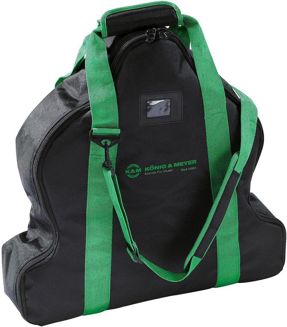 K&M 14003 Tragetasche für Drummersitz Gomezz 14000 - aus Nylon, Schwarz mit K&M Signet - leicht, rob