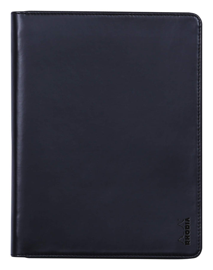 Rhodia 168100C - Konferenzmappe Rhodiarama, 19,5x25,5 cm, mit Etui, dehnbare Haupttasche, 2 flache R