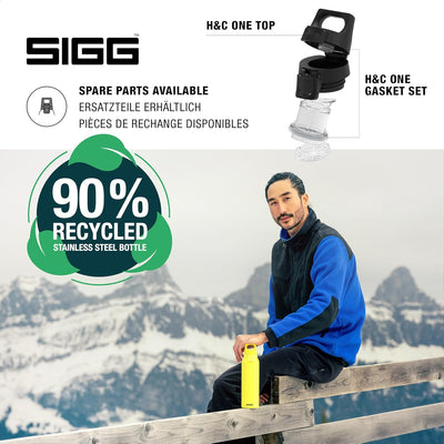 SIGG - Isolierte Trinkflasche - Thermosflasche Hot & Cold One - Mit Teesieb - Auslaufsicher - BPA-fr