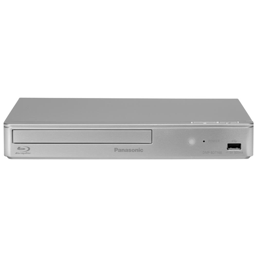 Panasonic DMP-BDT168EG Kompakter 3D Blu-ray Player (Full HD Upscaling, Internet Apps, LAN-Anschluss,