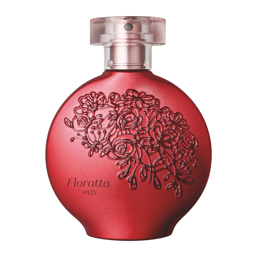 O Boticário Floratta Red Eau de Toilette, Long-Lasting, Fresh Floral Fragrance Perfume for Women, 2.