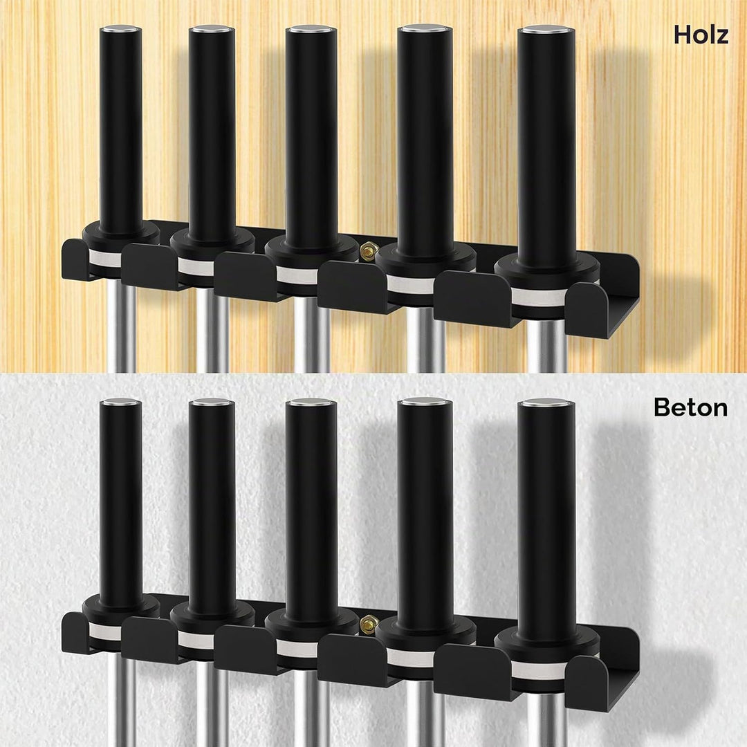 Heavy Duty Barbell Storage Rack, Vertical Hanging Barbell Rack, Wall Mounted Barbell Holder, Olympic