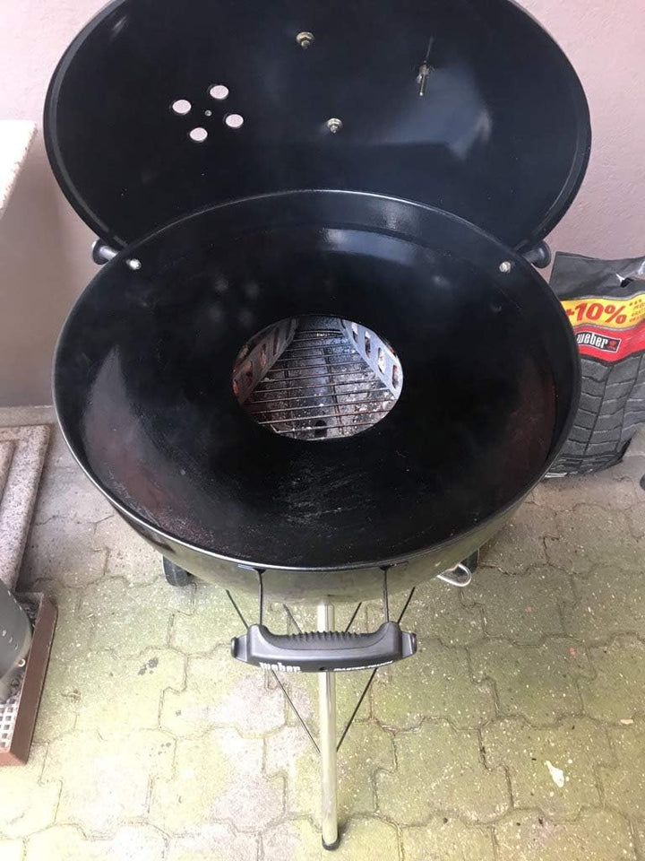 Fireplate/Grillplatte/BBQ-Platte/für Kugelgrills oder Feuertonnen (Für 57er Kugelgrills), Für 57er K